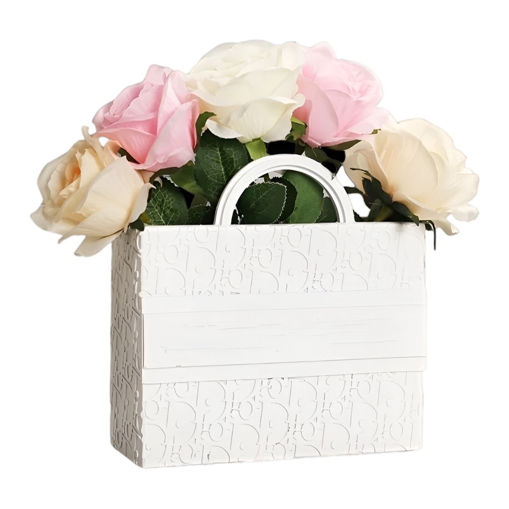 Tote Handbag Purse Vase